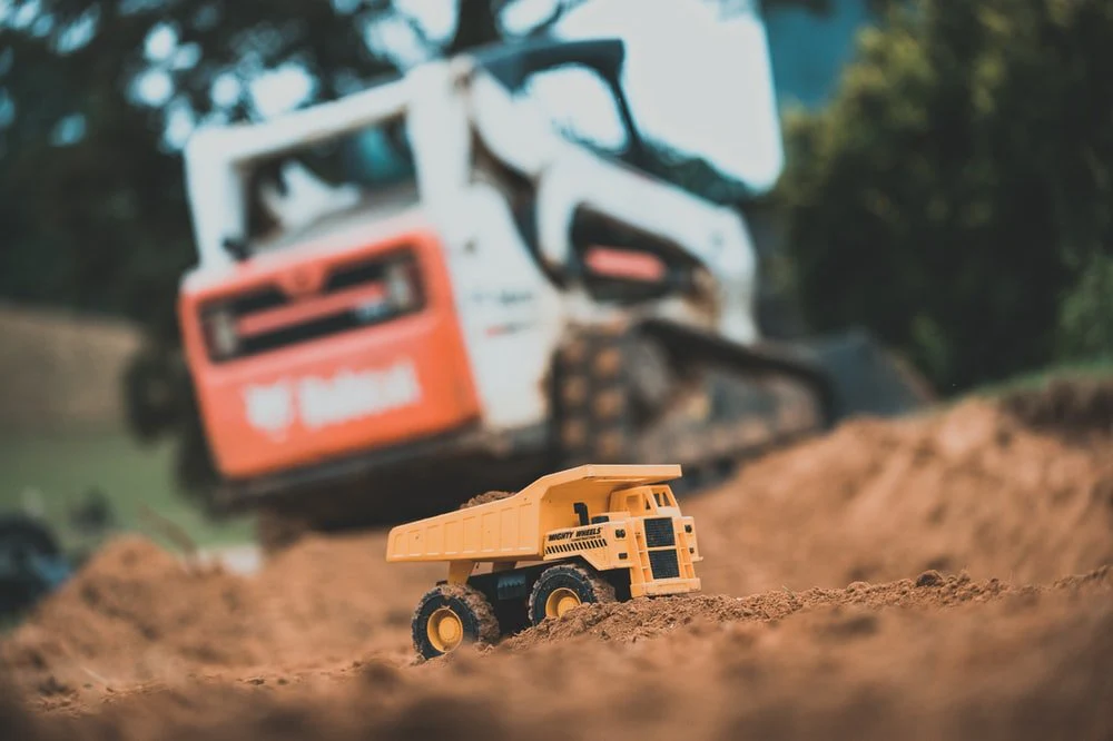 Paint By Numbers | Bobcat - Red And White Truck Toy
