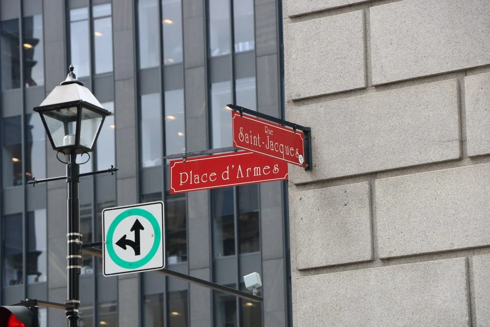 Paint By Numbers | Montréal - Saint-Jacques Beside Place D' Armcs Signages