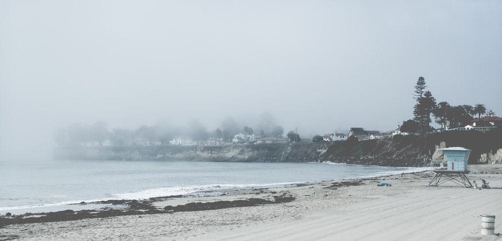 Paint By Numbers | Santa Cruz - Sea Shore And Sea Waves Near Town