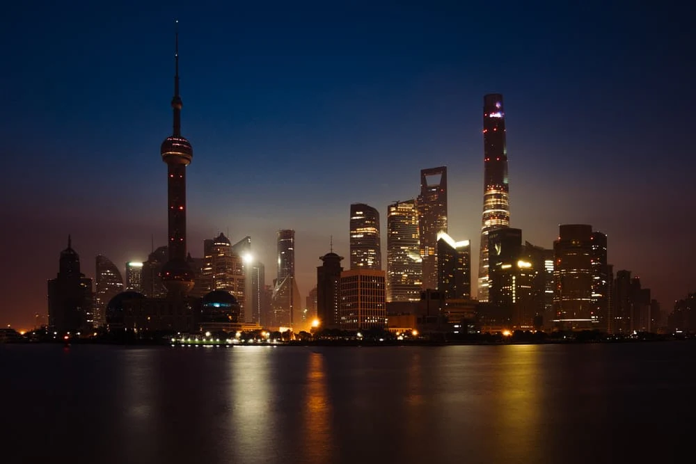 Paint By Numbers | Zhongshan - Shanghai China During Night Time