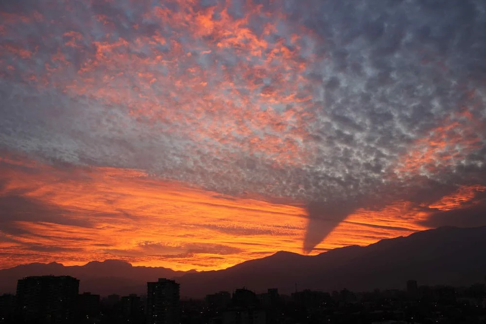 Paint By Numbers | Santiago - Sunset Over The Horizon