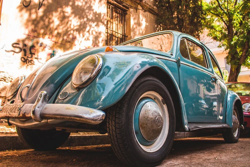 Paint By Numbers | Beetle - Teal Volkswagen Beetle