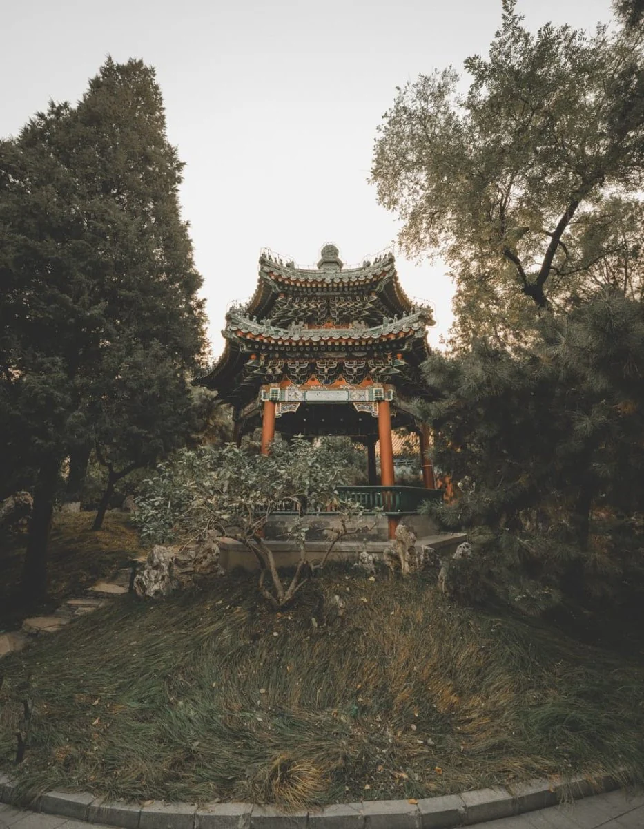 Paint By Numbers | Zhongshan - Temple Surrounded With Trees