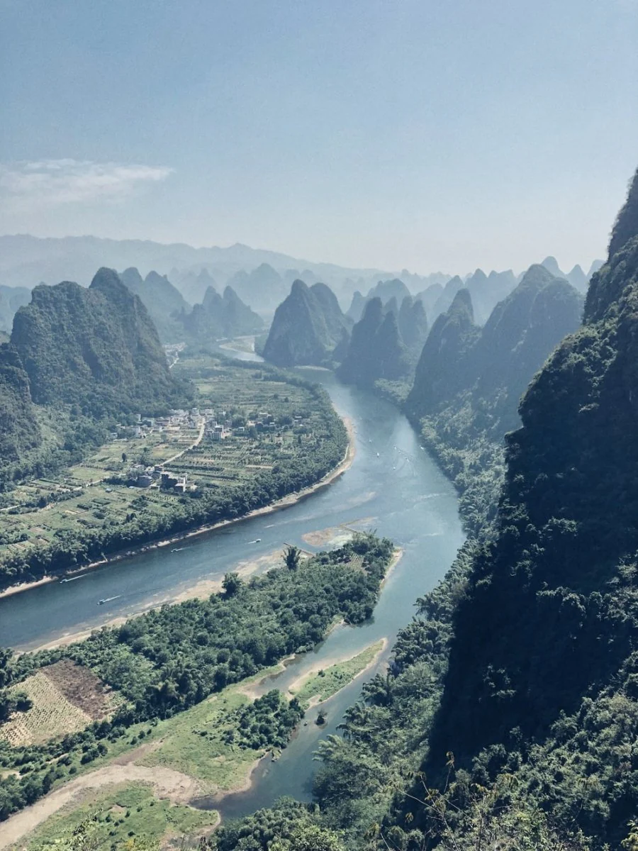 Paint By Numbers | Guilin - Trees Near Body Of Water