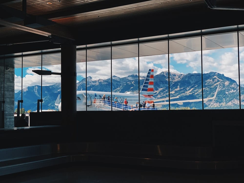 Paint By Numbers | White And Blue Commercial Plane