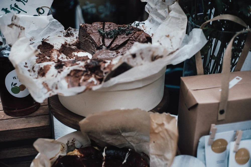 Paint By Numbers | Changsha - White And Brown Cake On White Ceramic Plate