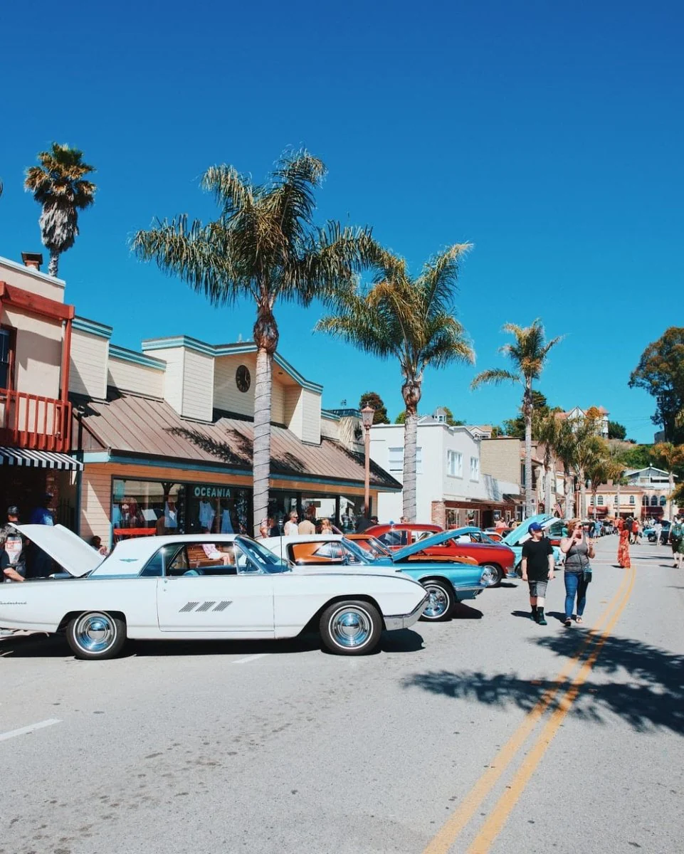 Paint By Numbers | Santa Cruz - White Coupe Parked On Street During Daytime