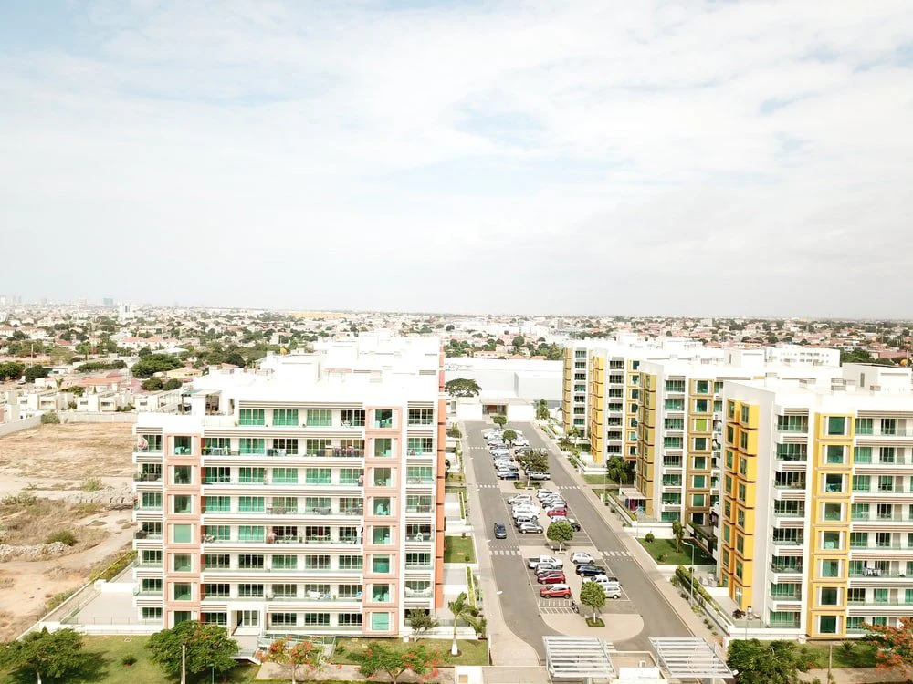 Paint By Numbers | Luanda - White High-Rise Building