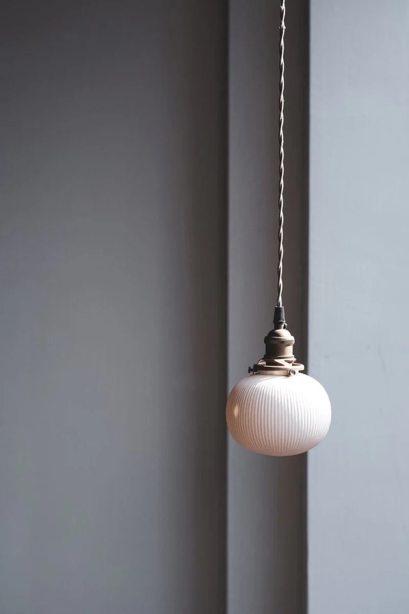 Paint By Numbers | Yangzhou - White Pendant Lamp Turned Off