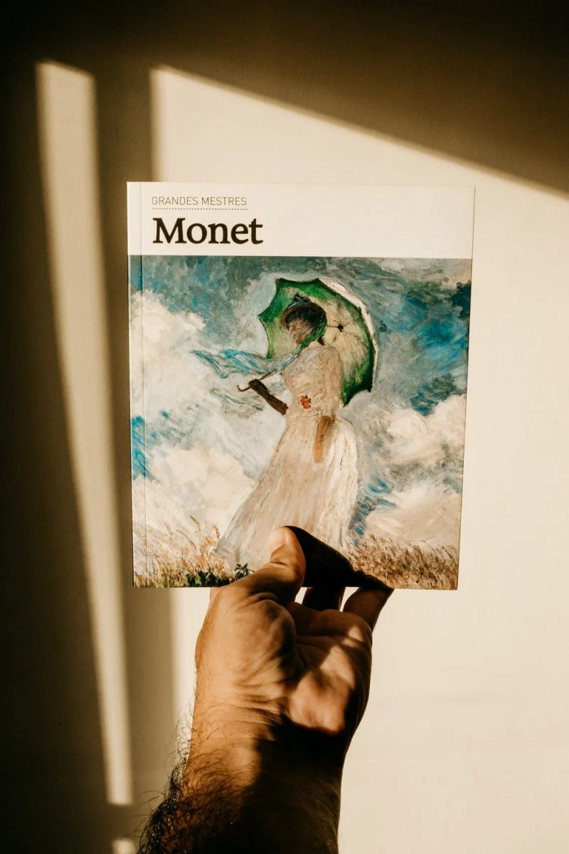 Paint By Numbers | Claude Monet - Woman In White Dress Painting