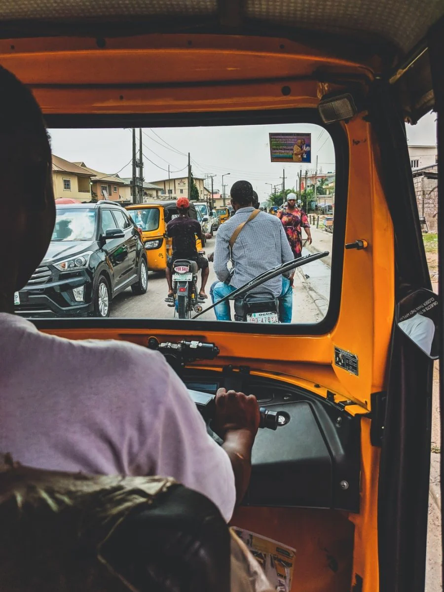 Paint By Numbers | Lagos - Yellow And Black Vehicle